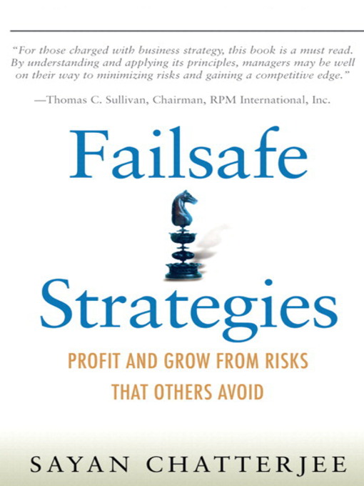 Title details for Failsafe Strategies by Sayan Chatterjee - Available
